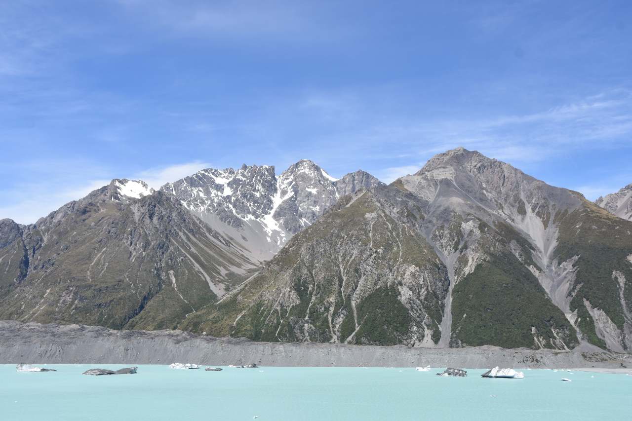 Gletschersee des Tasman Gletschers